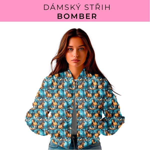 DÁMSKÝ střih - Bomber