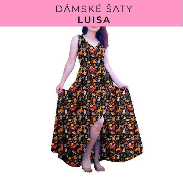 DÁMSKÝ střih - šaty Luisa