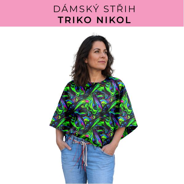 Dámský střih -  triko Nikol
