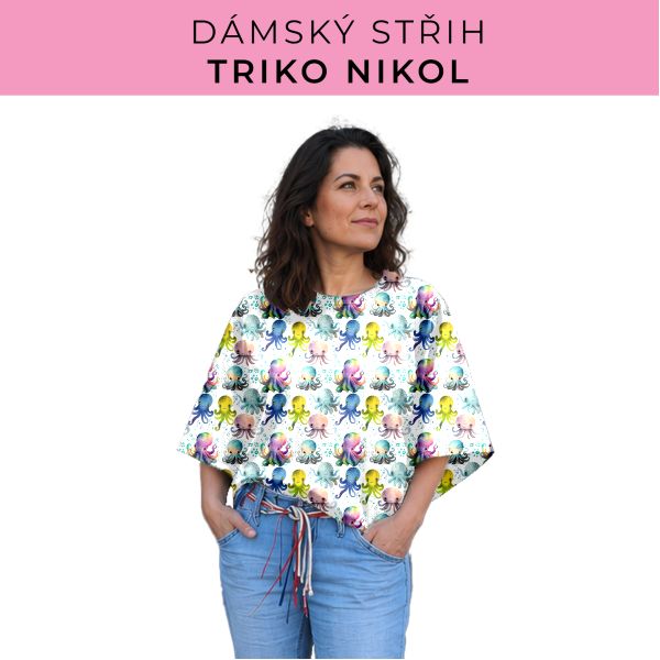 Dámský střih -  triko Nikol