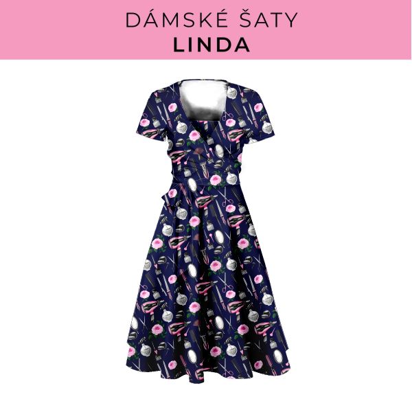 DÁMSKÝ střih - šaty Linda