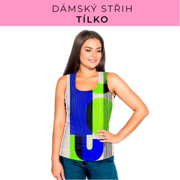 DÁMSKÝ střih - Tílko a kalhoty 