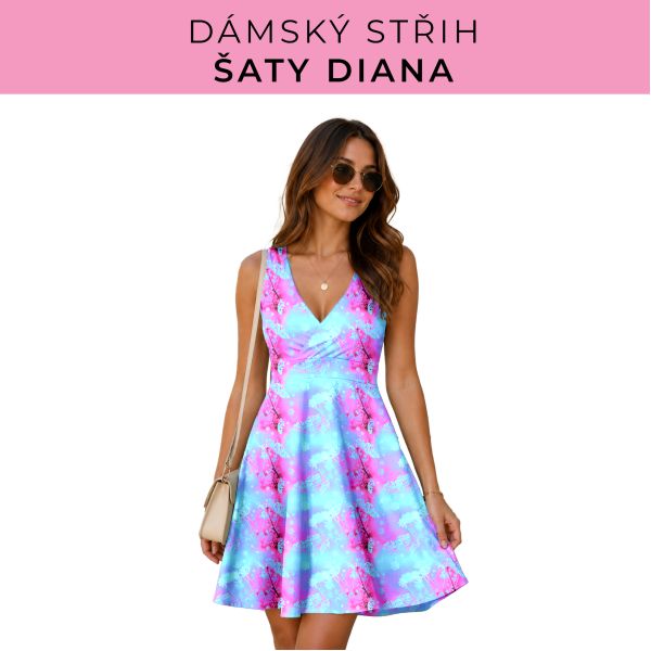 Dámský střih - šaty Diana