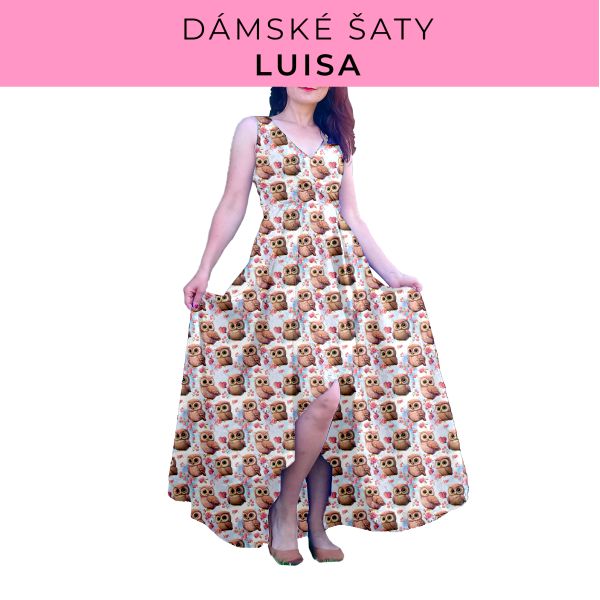 DÁMSKÝ střih - šaty Luisa