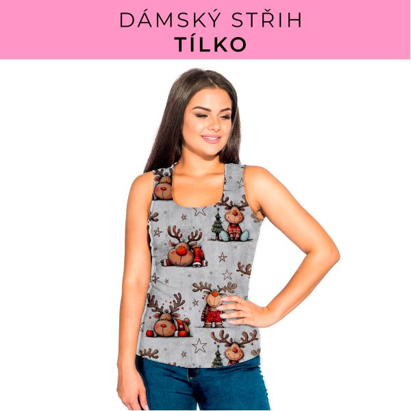 DÁMSKÝ střih - Tílko a kalhoty 