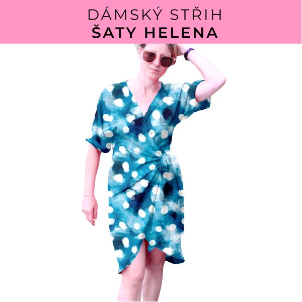 Dámský střih na šaty  Helena