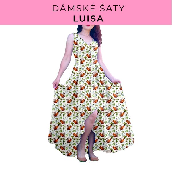 DÁMSKÝ střih - šaty Luisa