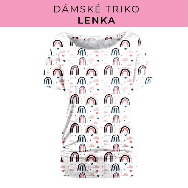 DÁMSKÝ střih - Triko Lenka