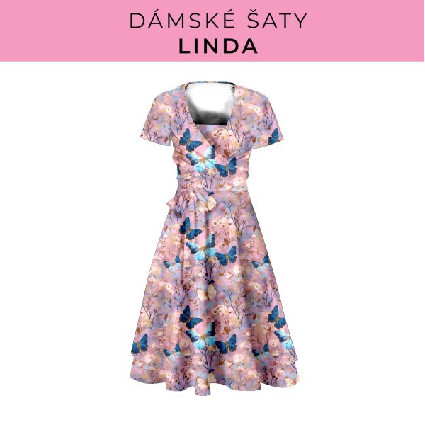 DÁMSKÝ střih - šaty Linda