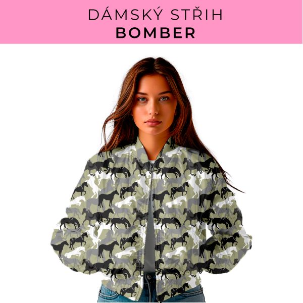 DÁMSKÝ střih - Bomber
