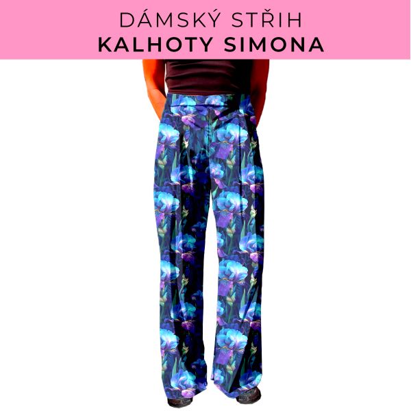 Dámský střih - kalhoty Simona