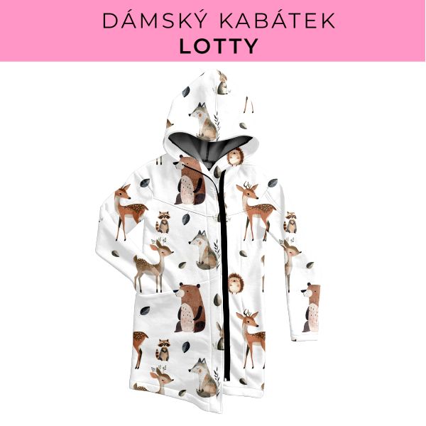 DÁMSKÝ střih - Kabátek Lotty