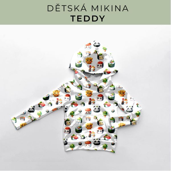 DĚTSKÝ střih - Mikina Teddy