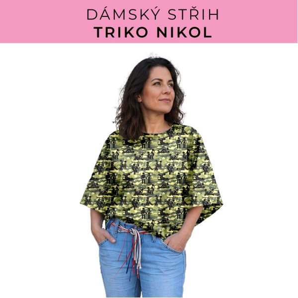 Dámský střih -  triko Nikol