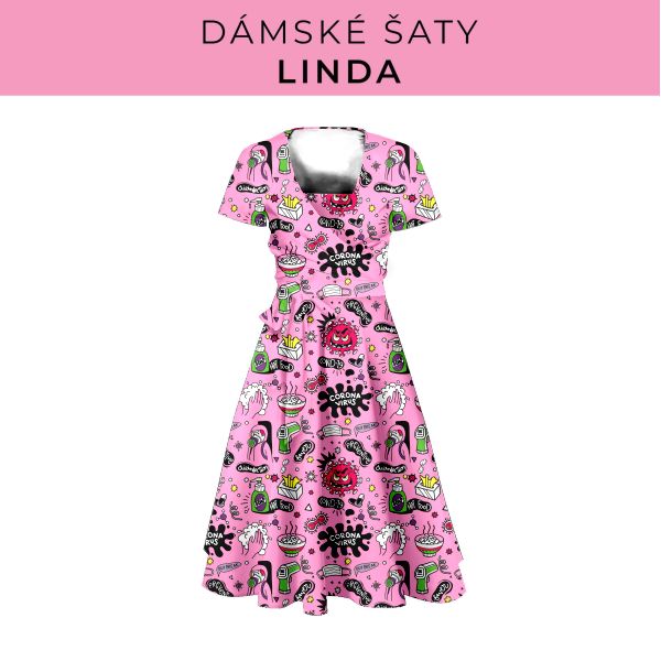 DÁMSKÝ střih - šaty Linda