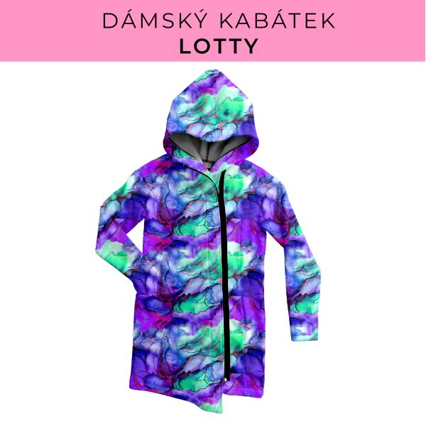 DÁMSKÝ střih - Kabátek Lotty