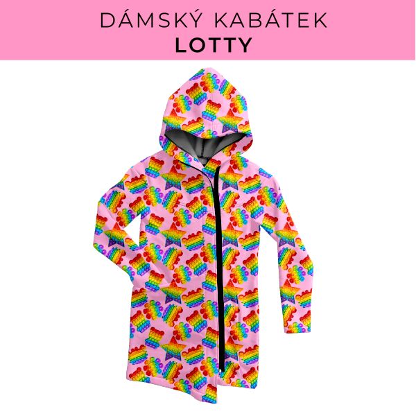 DÁMSKÝ střih - Kabátek Lotty