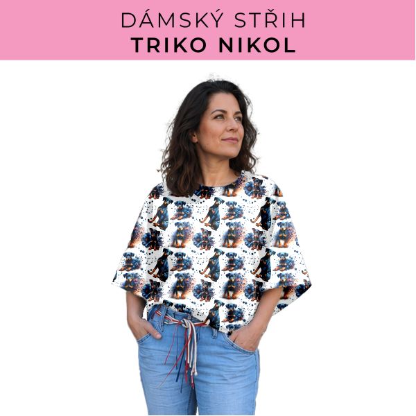 Dámský střih -  triko Nikol