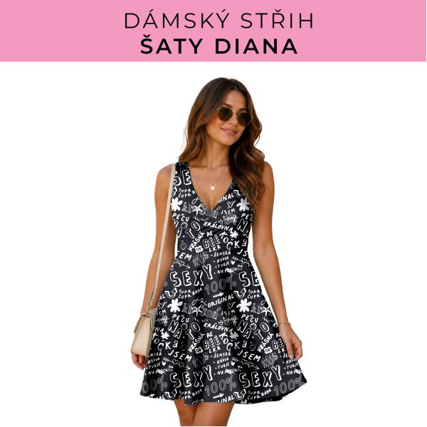Dámský střih - šaty Diana