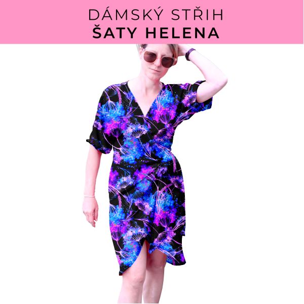 Dámský střih na šaty  Helena