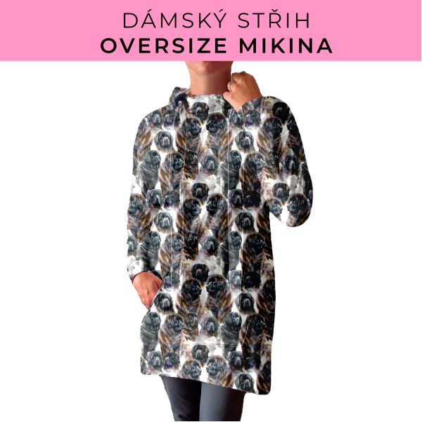 DÁMSKÝ střih - Oversize mikina