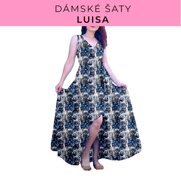DÁMSKÝ střih - šaty Luisa