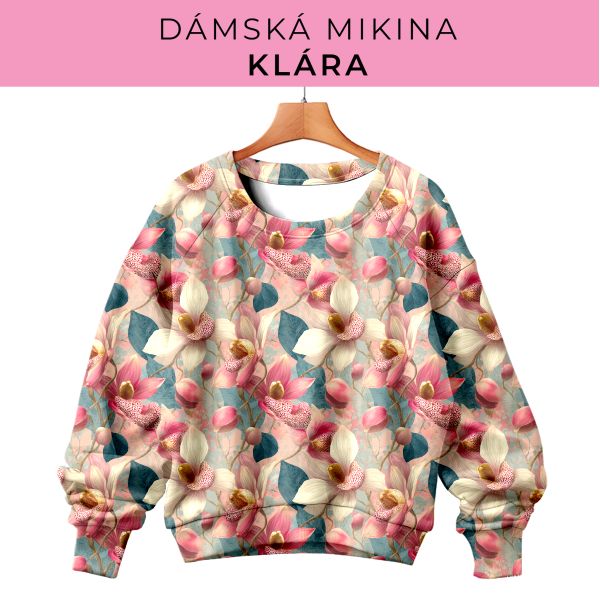 DÁMSKÝ střih - mikina Klára