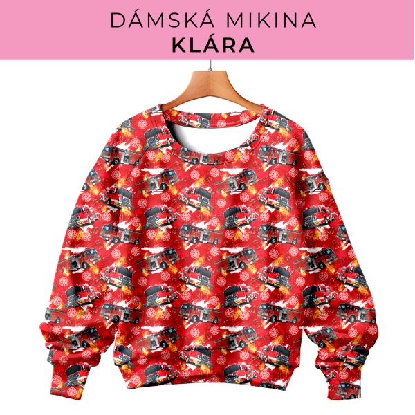 DÁMSKÝ střih - mikina Klára