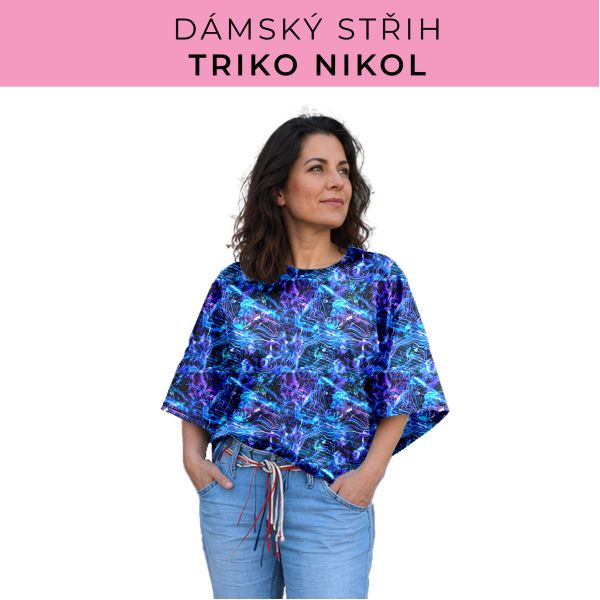 Dámský střih -  triko Nikol