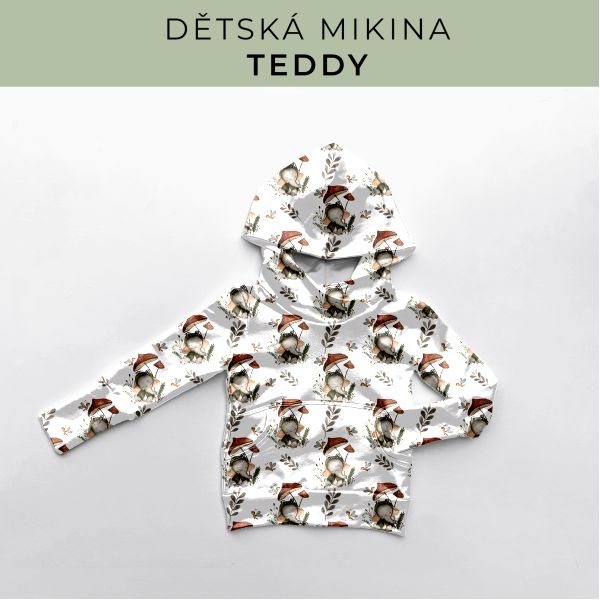 DĚTSKÝ střih - Mikina Teddy