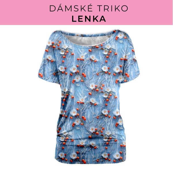 DÁMSKÝ střih - Triko Lenka