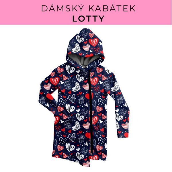 DÁMSKÝ střih - Kabátek Lotty