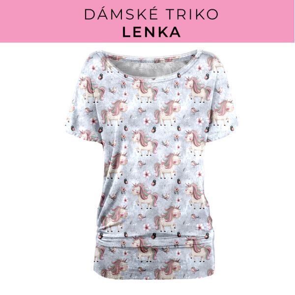 DÁMSKÝ střih - Triko Lenka