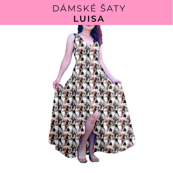 DÁMSKÝ střih - šaty Luisa