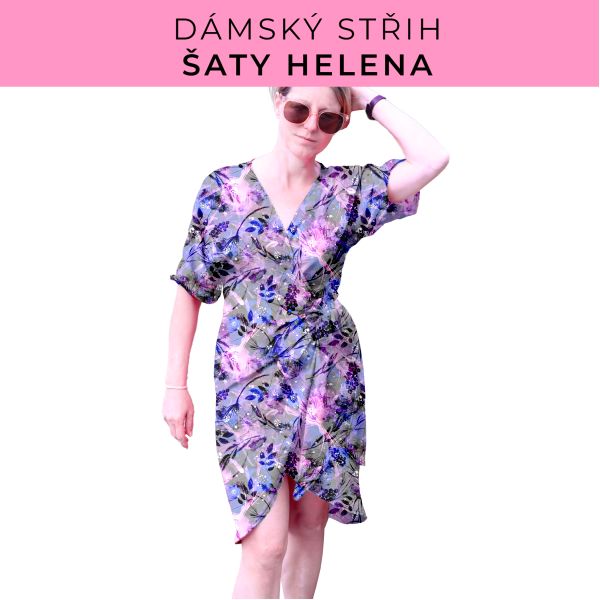 Dámský střih na šaty  Helena
