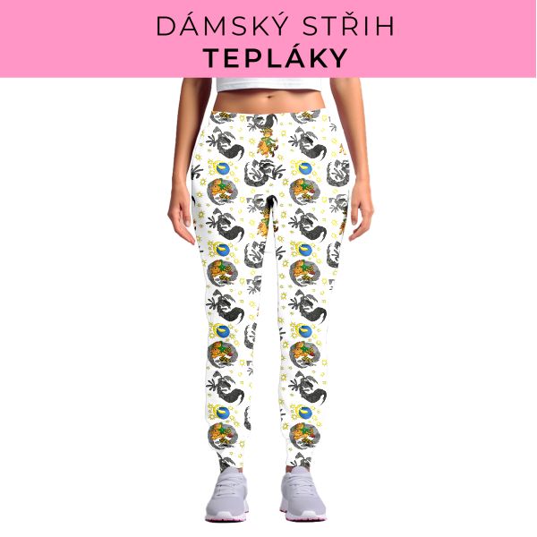 DÁMSKÝ střih - tepláky