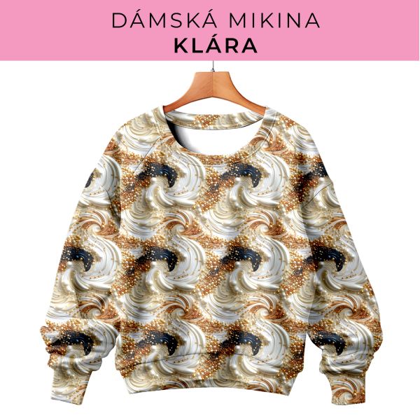 DÁMSKÝ střih - mikina Klára