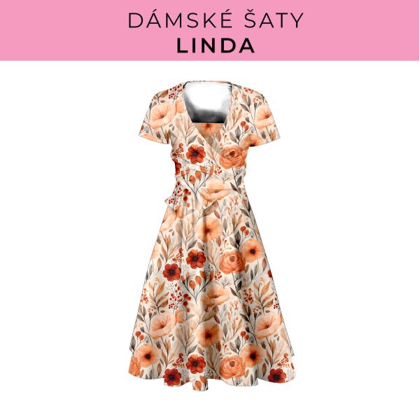 DÁMSKÝ střih - šaty Linda
