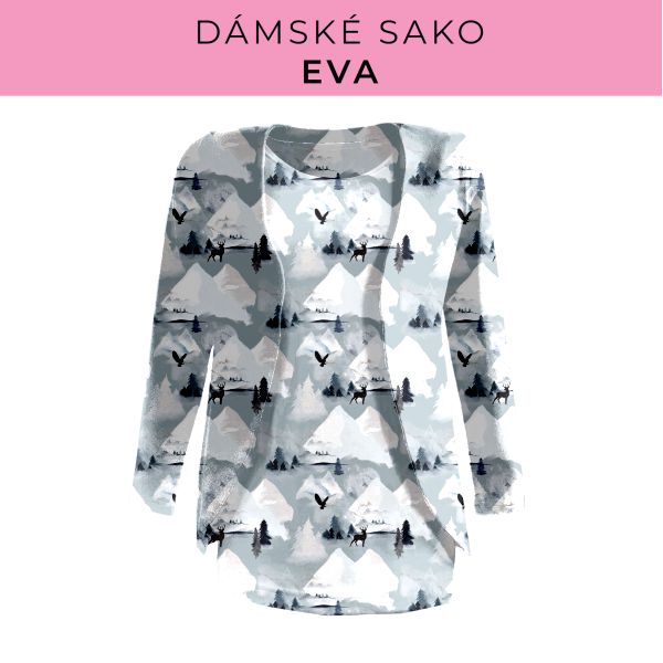DÁMSKÝ střih - sako Eva