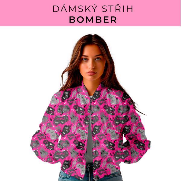 DÁMSKÝ střih - Bomber