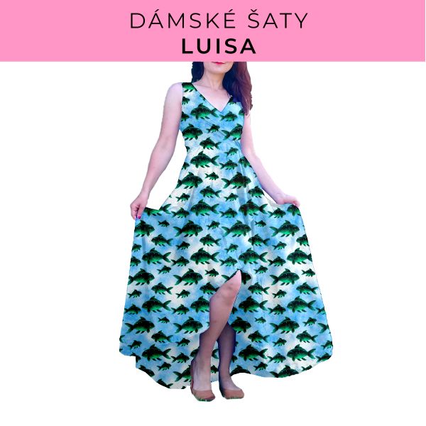 DÁMSKÝ střih - šaty Luisa