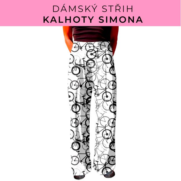 Dámský střih - kalhoty Simona