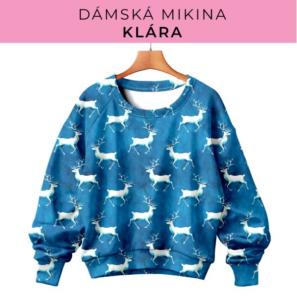 DÁMSKÝ střih - mikina Klára