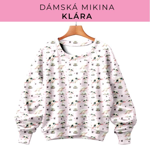 DÁMSKÝ střih - mikina Klára