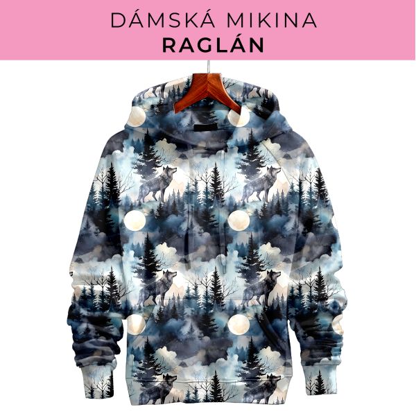 DÁMSKÝ střih - mikina raglán