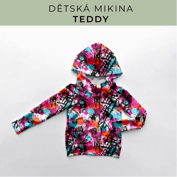 DĚTSKÝ střih - Mikina Teddy