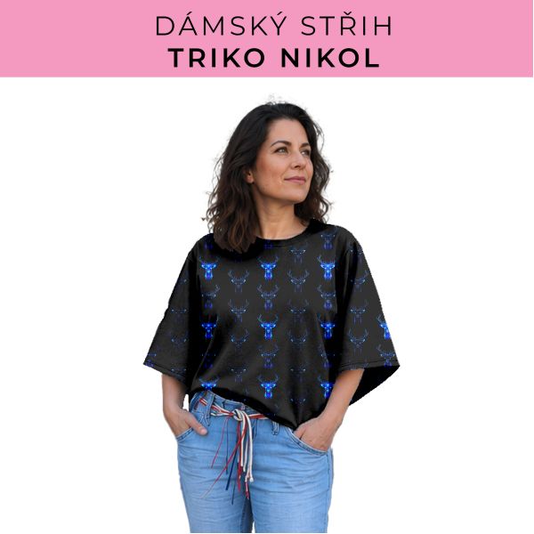 Dámský střih -  triko Nikol