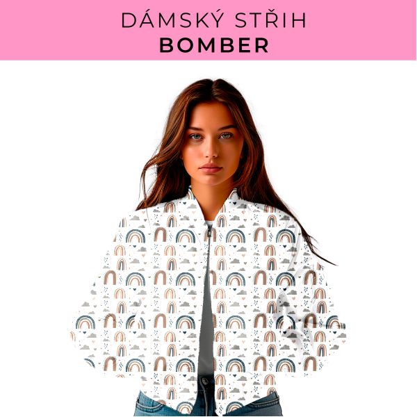 DÁMSKÝ střih - Bomber