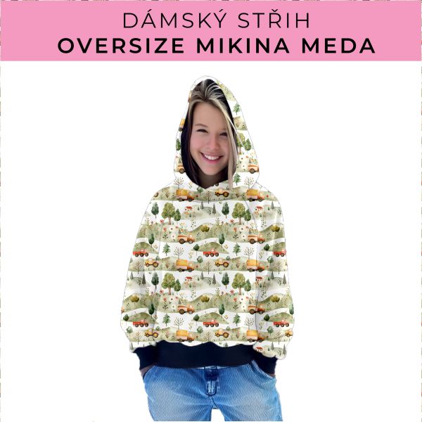 Dámský střih - mikina Meda