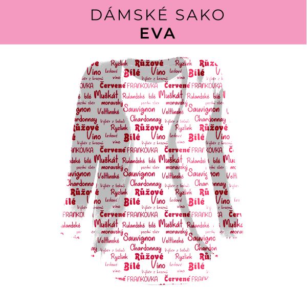 DÁMSKÝ střih - sako Eva